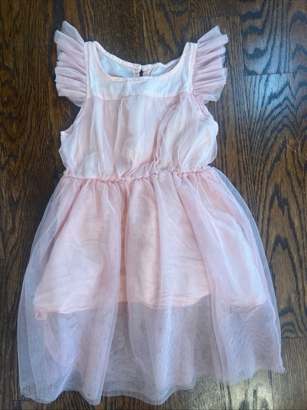 Boutique Little Girls Pink Frilly Girly Party Dress 18-24 Mo  Sleeveless